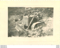 BULLDOZER EN ALGERIE PHOTO ORIGINALE 11 X 8 CM - Cars