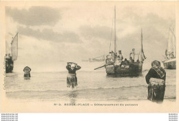 BERCK PLAGE DEBARQUEMENT DU POISSON - Pesca