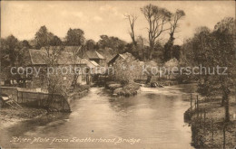 11774733 Leatherhead Mole Valley River Mole View From The Bridge Frith's Series  - Surrey