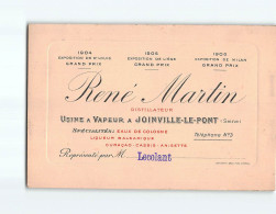 JOINVILLE LE PONT : René Martin, Distillateur, Usine à Vapeur - Très Bon état - Joinville Le Pont