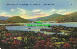 R598233 Bolton Bay And The Narrows. Lake George. N. Y. Five Mile Mts. Bolton Lan - Monde