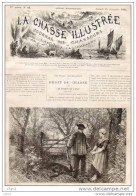 Wilderer - Braconnage -  Alter Druck 1884 -  Gravure Morland - Prints & Engravings
