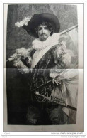 "le Cadet De Gascogne" - Gravure - Tableau De M. Popelin - Page Original - 1884 - Historical Documents