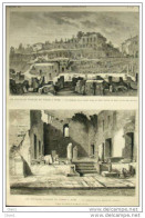 Les Nouvelles Fouilles Du Forum à Rome - Ausgrabungen In Rom - Page Original 1884 - Historical Documents