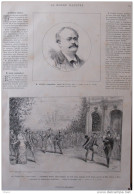 Le Théâtre Illustré - "L'oiseau Bleu", Opéra-comique De M. Lecoq - M. Lecoq, Auteur - Page Original - 1884 - Historische Dokumente