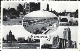 11774694 Liverpool Victoria Memorial Mersey Tunnel Cathedral Pier Head Liverpool - Autres & Non Classés