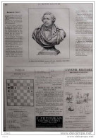 Échecs - Problème N° 978 Par M. H. Dworzak De Walden - Schach - Chess - Page Original 1884 - Documents Historiques