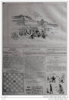 Échecs - Problème N° 984 Par M. J. Dutreix à Limoges - Schach - Chess - Page Original 1884 - Historical Documents