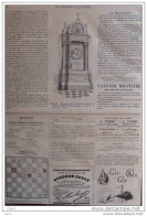 Échecs - Problème N° 995 Par M. W. T. Pierce - Schach - Chess - Page Original 1884 - Documents Historiques