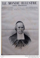 Le Frère Irlide - Supérieur Général Des Frères De La Doctrine Chrétienne, Mort à Paris - Page Original -  1884 - Documents Historiques