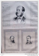 Espagne - Manuel Silvela - Nouvel Ambassadeur D´Espagne - Page Original 1884 - Historische Dokumente