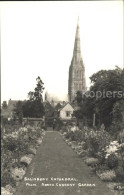 11774672 Salisbury Wiltshire Cathedral From North Canonry Garden Salisbury - Altri & Non Classificati