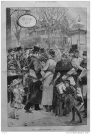Paris - La Semaine Des Paquets -  Page Original - 1884 - Documents Historiques