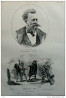 Gustave Jundt - Le Freyschutz  - Page Original 1884 - Documents Historiques