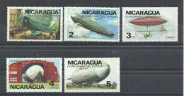 NICARAGUA  YVERT  1064/68   MNH  ** - Zeppelin