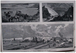 Annexion De L'oasis De Merv à La Russie - Vue Générale Des Fortifications De Merv - Page Original - 1884 - 2 - Historische Dokumente