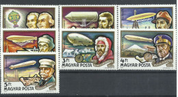 HUNGRIA   YVERT  AEREO  400/6     MNH  ** - Zeppelines