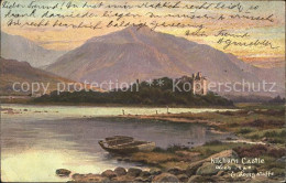11774607 Loch Awe Kilchurn Castle Landscape Painting By E. Longstaffe Kuenstlerk - Sonstige & Ohne Zuordnung