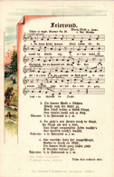 H1918 - Anton Günther Liedkarte - Feierobnd - Gottesgab Sudetengau - Música Y Músicos