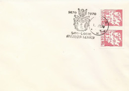 Poland Postmark D70.09.16 LESKO.02kop: 500 Y. City - Enteros Postales