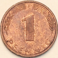 Germany Federal Republic - Pfennig 1973 F, KM# 105 (#4462) - 1 Pfennig