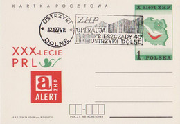 Poland Postmark D74.12.12 USTRZYKI.01: Scouting ZHP Operation Bieszczady - Enteros Postales
