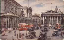 11774572 London Bank Of England And Royal Exchange Doppeldeckerbus Automobile - Sonstige & Ohne Zuordnung