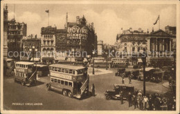 11774568 London Piccadilly Circus Doppeldeckerbus Valentine's Post Card - Sonstige & Ohne Zuordnung