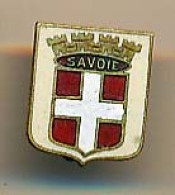 Broche Métallique 15 X 20mm Croix De Savoie  Héraldique - Brochen