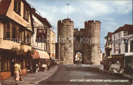 11774506 Canterbury Kent West Gate And Falstaff Hotel Salmon Series  - Other & Unclassified