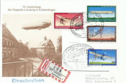 ALEMANIA,  TARJETA POSTAL  TEMA  ZEPPELIN - Zeppelins