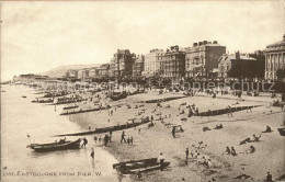 11774490 Eastbourne Sussex View From The Pier Beach Salmon Series Sepio Style  - Sonstige & Ohne Zuordnung