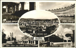 11774489 Bath UK The Queen's Bath Royal Crescent Abbey Empire Hotel Pulteney Bri - Autres & Non Classés