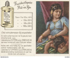 Publicité Pour Parfum "Fraîche Et Exquise" - N°8 - Les Femmes Célèbres De L'histoire - Dalila- 2 Scans - Sonstige & Ohne Zuordnung