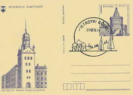 Poland Postmark D76.10.21 USTRZYKI GOR: Church - Postwaardestukken