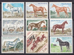 Monaco MNH Set - Horses