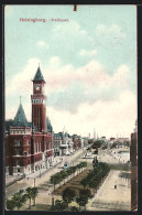 AK Helsingborg, Radhuset Mit Strassenbahn  - Tram