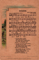 H1925 - Litho Anton Günther Liedkarte - Feierobnd - Gottesgab Sudetengau - Música Y Músicos