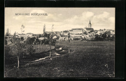 AK Moravské Budejovice, Blick über Wiesen Auf Die Stadt  - Tchéquie