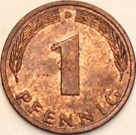 Germany Federal Republic - Pfennig 1974 D, KM# 105 (#4463) - 1 Pfennig