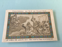 Image Pieuse - Notre-Dame De CHARTRES. - Souvenir Annuel 1912 - Godsdienst & Esoterisme