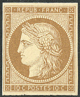 ** No 1a, Bistre-brun, Superbe. - RR - 1849-1850 Cérès