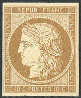 ** No 1a, Bistre-brun, Superbe. - RR - 1849-1850 Ceres