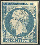 ** No 10, Bleu, Superbe. - RR - 1852 Luigi-Napoleone