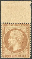 **  No 21b, Bistre-brun, Bdf, Très Frais. - TB. - R - 1862 Napoléon III