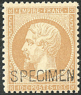 **  Specimen. No 21c, Très Frais. - TB - 1862 Napoléon III