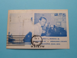 WAIKYW - EARLE C. HOPKINS Jr. ARLINGTON Mass. 02174 ( See / Voir ++ Scans ) 1969 ! - Radio Amateur