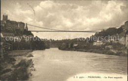 11774103 Fribourg FR Le Pont Suspendu Fribourg - Sonstige & Ohne Zuordnung