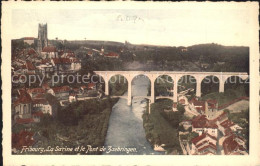 11774102 Fribourg FR La Sarine Et Le Pont De Zaehringen Fribourg - Sonstige & Ohne Zuordnung