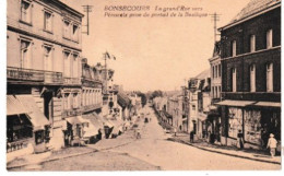 Bonsecours La Grand Rue Vers Peruwelz Prise Du Portail De La Basilique - Altri & Non Classificati